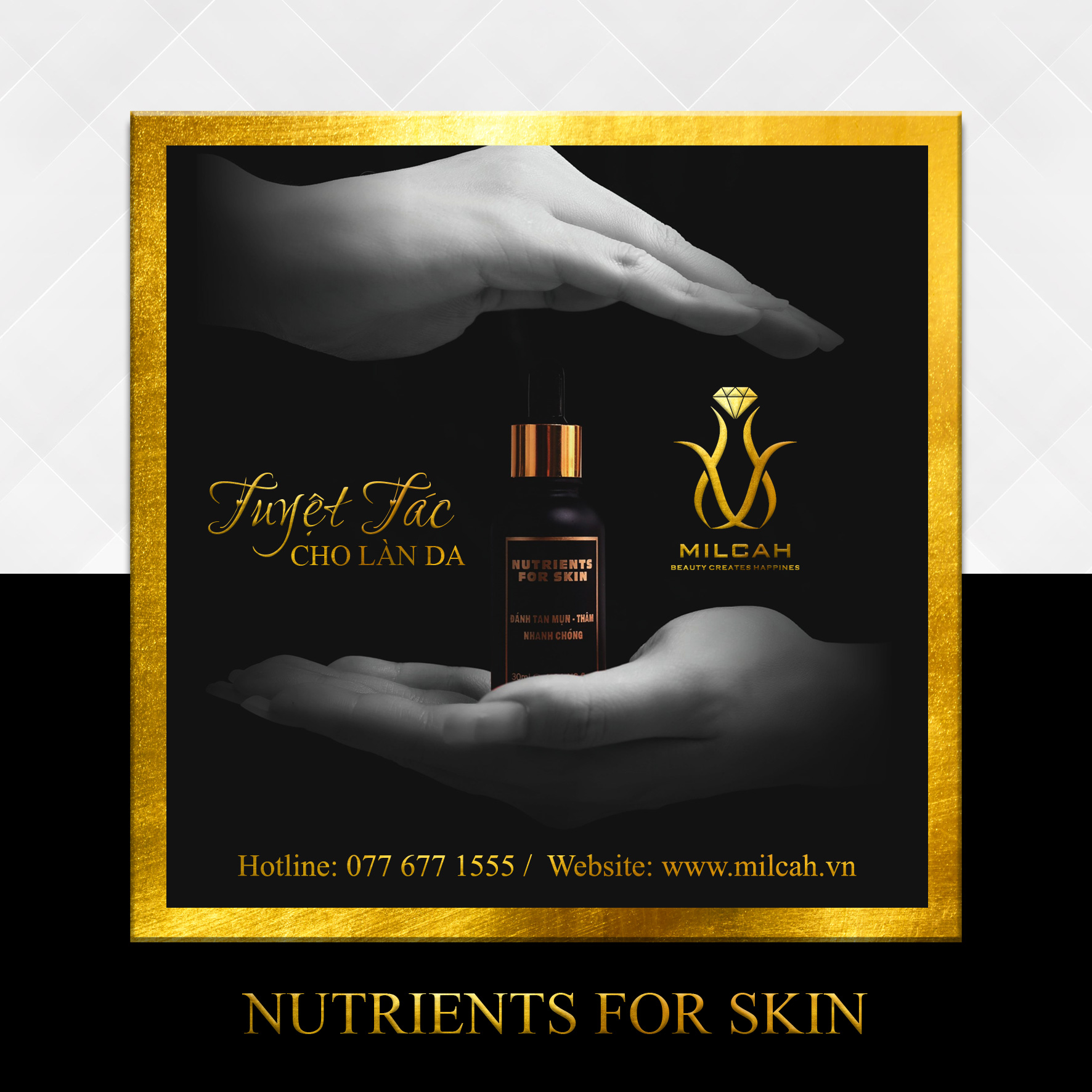 Nutrients for Skin - Sạch mụn, sáng da từ thiên nhiên
