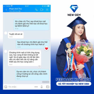 Khoá học Nail Chuyên Nghiệp 51 feedback newgem 01