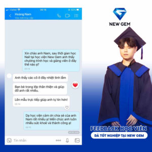 Khoá học Nail Chuyên Nghiệp 53 feedback newgem 03