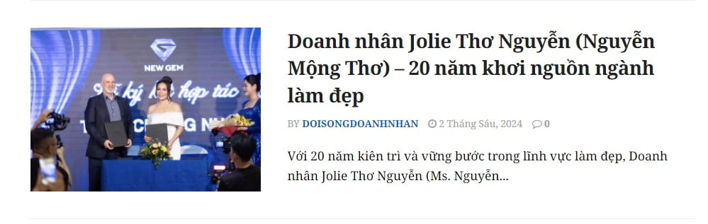 Trung tâm Đào tạo Thẩm mỹ New Gem (New Gem Beauty Education) 40 bao chi 02