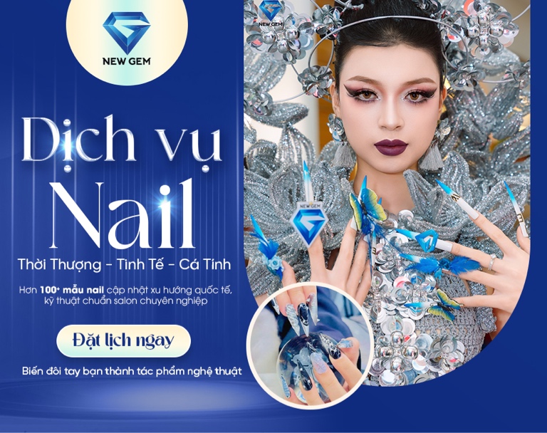 Dịch vụ Nail - LandingPage 2 banner nail mobile